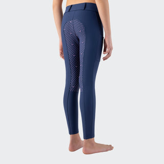 Girls Cunix Riding Leggings | Navy