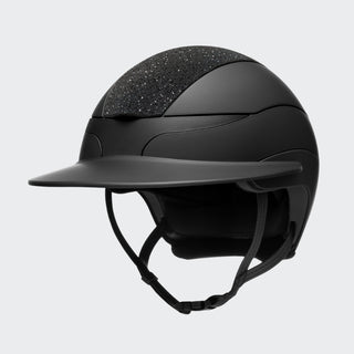 Xanto Helmet | Sun Visor | Swarovski Top | Matt Black