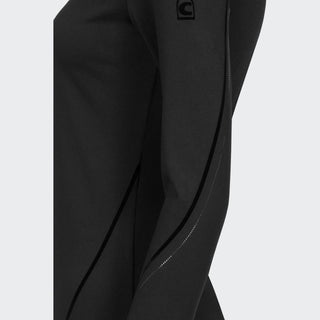 Ladies Cavaldesa Turtleneck Polo | Black