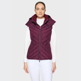 Ladies Chamonix Padded Vest | Plum