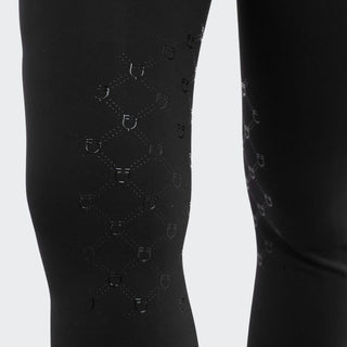 Ladies Monogram Riding Leggings | High Rise | Black