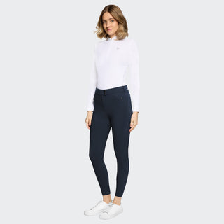 Ladies Omega Sport Breeches | Medium Rise | Navy