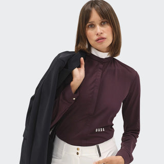 Ladies Helios Long Sleeve Show Shirt | Dark Muscat