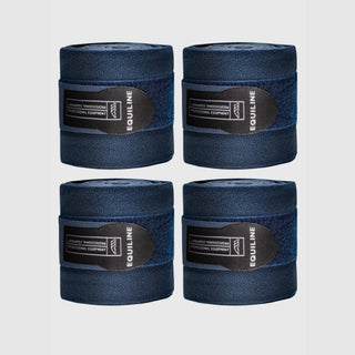 Polo Fleece Bandages | Set of 4 | Navy