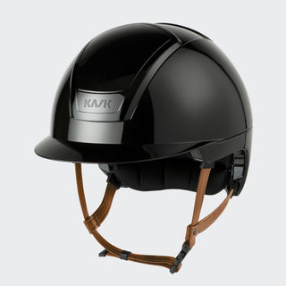Nemesi Shine | Light Brown Chinstrap | Black