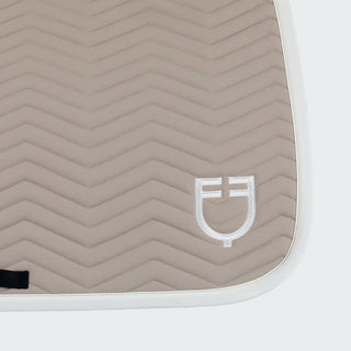 Wave Quilting Jumping Saddle Pad | Cobblestone