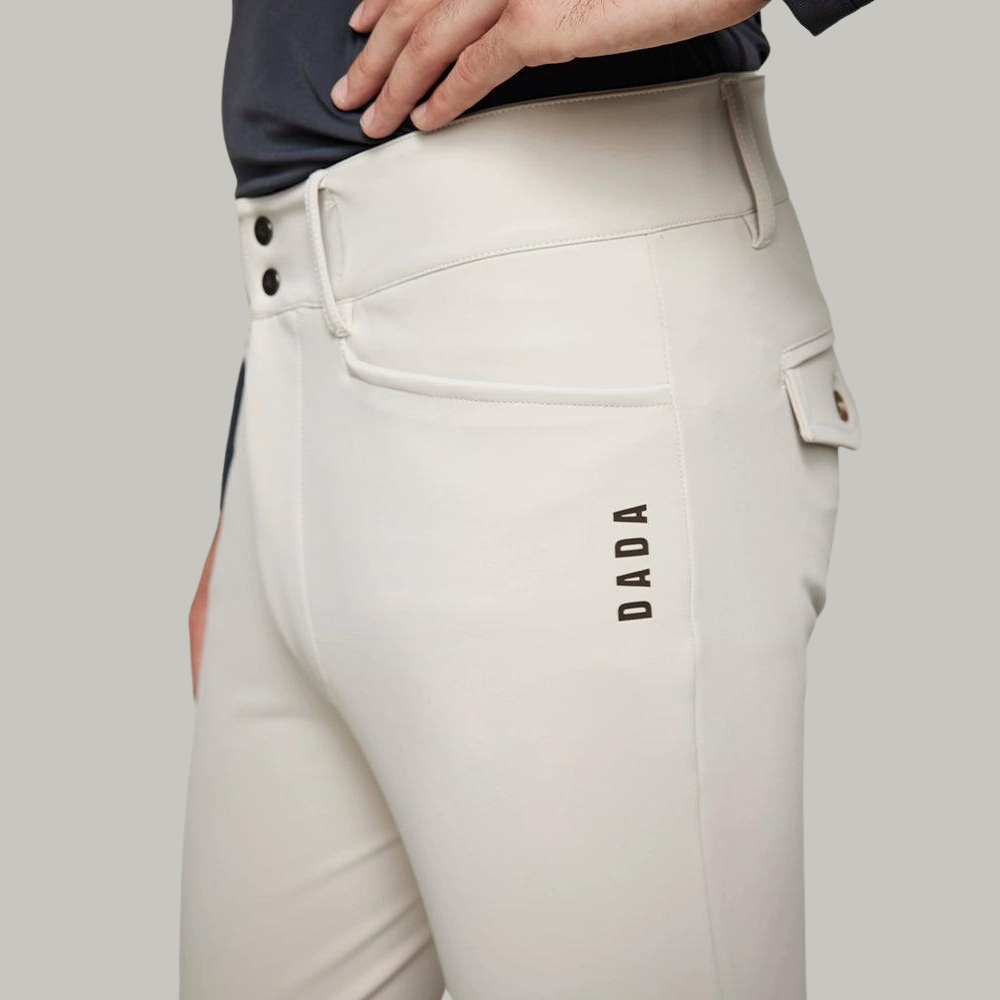 Mens Capitol Breeches | Knee Grip | Beige