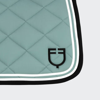 Double Stripes Jumping Saddle Pad | Slate Grey