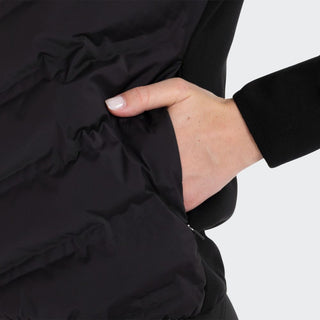 Ladies Technical Padded Raincoat | Black