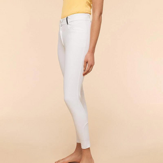 Ladies Giovani Grip Breeches | Medium Rise | White