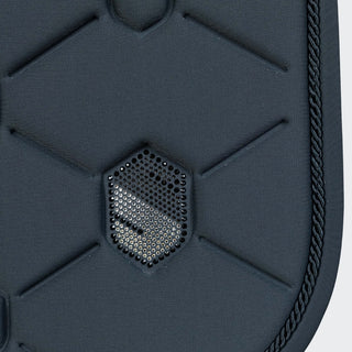 SpineShield Swarovski Jumping Saddle Pad | Anthracite