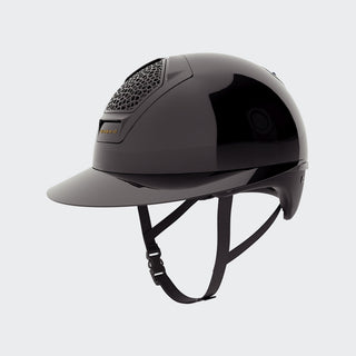 Voronoï Helmet Without Temple Protection | Black Gloss