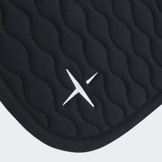 Wave Tech-Jersey Jumping Saddle Pad | Black