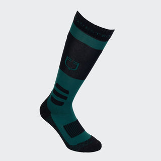 Unisex Technical Carbon Socks | Black & Pine Grove