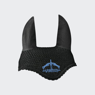 Cotton Fly Hood | Black | Blue