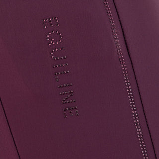 Ladies Geggikh Fleece Riding Leggings | High Rise | Burgundy