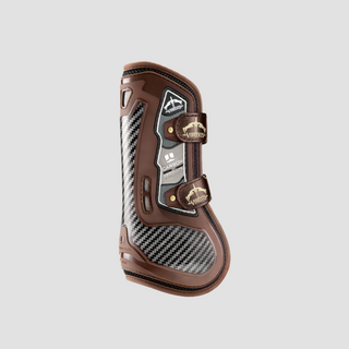 Carbon Gel Absolute Tendon Boots With Velcro Straps | Brown