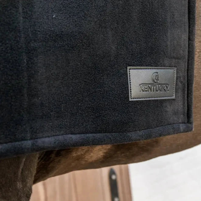 Heavy Fleece Horse Scarf | Black