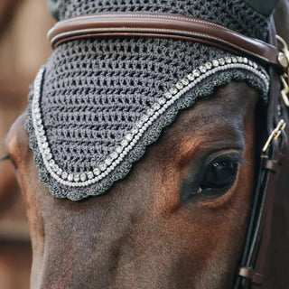Long Stone & Pearl Fly Hood - Grey