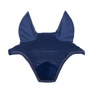 Fly Hood Wellington Velvet Pearls - Navy