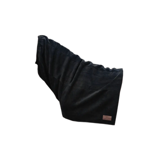 Heavy Fleece Horse Scarf | Black