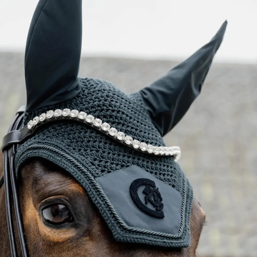 Fly Hood Wellington 3D Logo - Pine Green