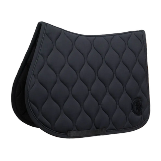 3D Wave Saddle Pad Show Jumping - Black