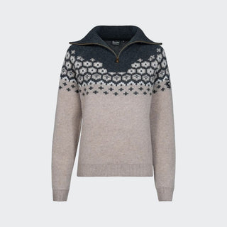 Ladies Cavalleara Knitted Pullover | Peanut