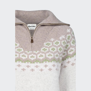 Ladies Cavalleara Knitted Pullover | Vanilla