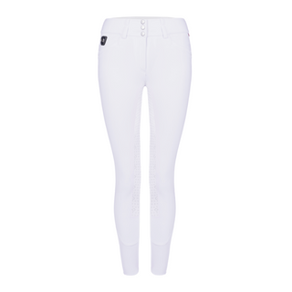 Ladies Cavalceline X Grip Breeches | High Rise | Full Grip | White