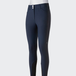 Ladies Eqcusmakh Breeches | High Rise | Navy