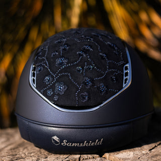 Custom | Miss 2.0 Shadowmatt | Cherry Blossom Top + Frontal Band | Navy