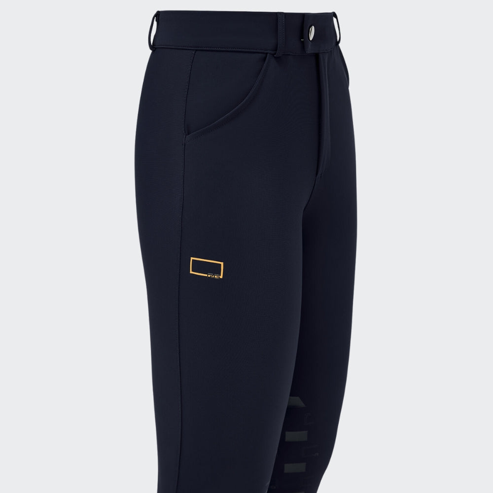 Unisex RG Italy  Breeches | Knee Grip | Navy