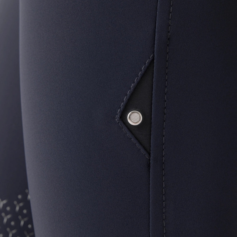 Ladies Atirk B Move Breeches | Medium Rise | Knee Grip | Navy