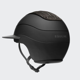 Xanto Helmet | Standard Visor Visor | Rain Of Diamonds | With Logo | Matt Black