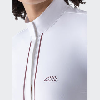 Ladies Eqcolo Long Sleeve Show Shirt | White