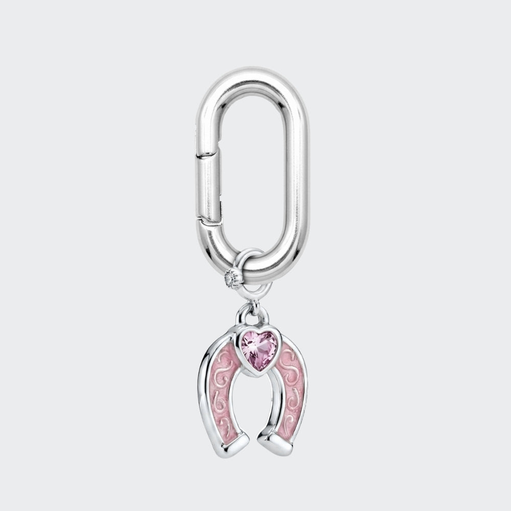 No.47 Lucky Pink Horse Shoe