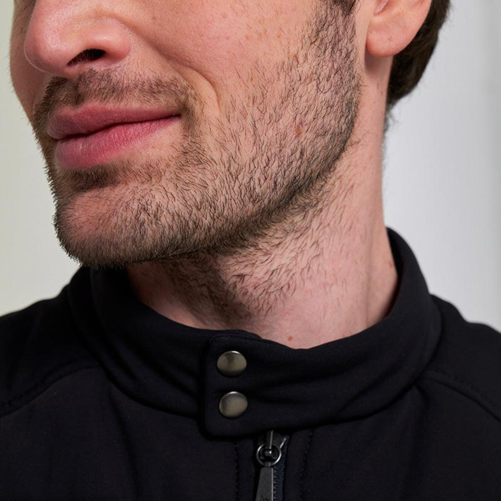 Mens Boreale Sleeveless Down Coat | Black