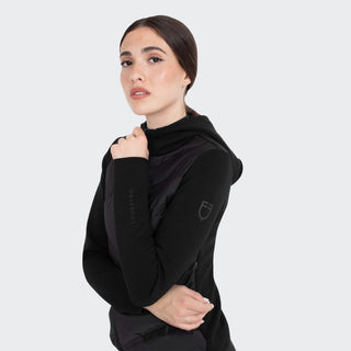 Ladies Technical Padded Raincoat | Black