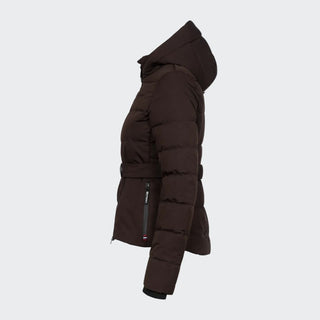 Ladies Cavallissy Quilted Coat | Coffee