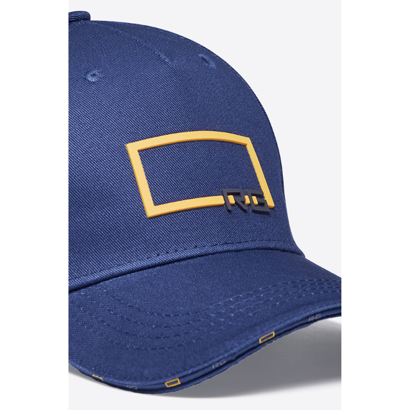 RG Print Baseball Cap - Navy Blue