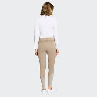 Ladies Clara Premium Breeches | High Rise | Sand