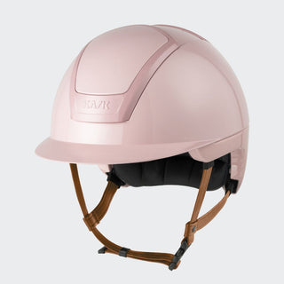 Nemesi Shine | Light Brown Chinstrap | Bubble Pink