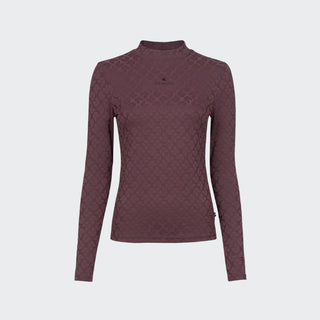 Ladies Cavaldelma Turtleneck Training Polo | Dusty Plum