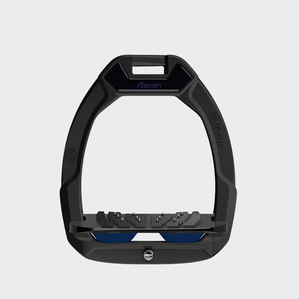 Safe-On Stirrups | Total Black | Navy