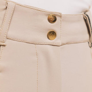 Ladies Giovani Grip Breeches | Medium Rise | Beige