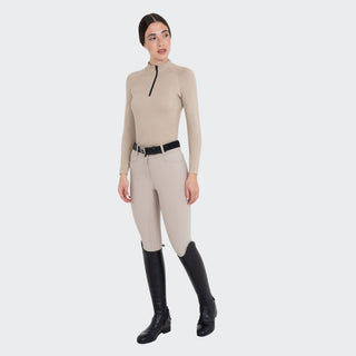 Ladies Techno Knit Training Polo | Cobblestone