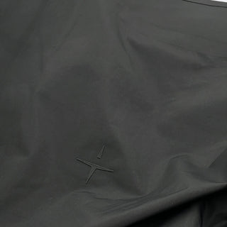 Ladies Heat-Sealed Breathable Rain Coat | Black