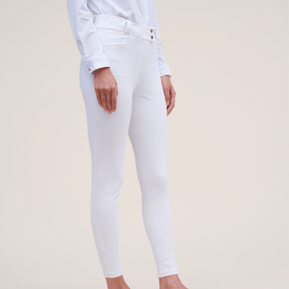 Ladies Kit Breeches | High Rise | White