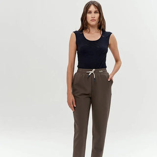 Ladies Ali Soft Technical Pants | Green Bronze